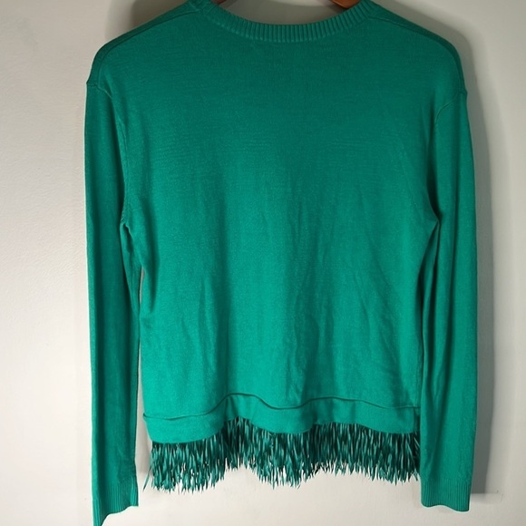 Lilly Pulitzer emerald green marquerite sweater #003683 size XS - Picture 4 of 4